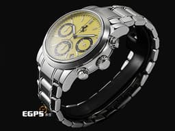 Girard-Perregaux 芝柏 GP Pour Ferrari 8020 不鏽鋼材質 <font color="#fafa01">法拉利LOGO黃色面盤</font>&nbsp;<font color="#FF0000">&nbsp;</font>自動上鍊 38mm