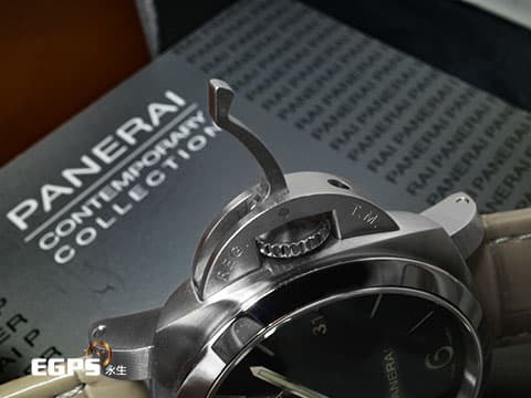 PANERAI 沛納海 Luminor Marina PAM00312 三日鍊 1950殼型復古美感 現代三日動力機芯 經典三明治面盤 小秒針   自動上鍊 44mm