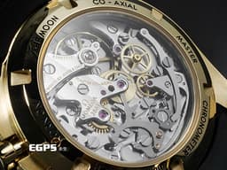 OMEGA 歐米茄 Speedmaster Moonwatch Professional 超霸 登月 計時碼錶 速霸 <font color="#edbb91">Moonshine金 </font>31062425099001&nbsp;<font color="#fafa01">余文樂 金色熊貓面盤 宛若隕石表面的錶帶內襯</font>&nbsp;<font color="#FF0000">3861機芯&nbsp;</font><font color="#FF0000">2022年保卡</font>&nbsp;同軸擒縱 手動上鏈 42 mm
