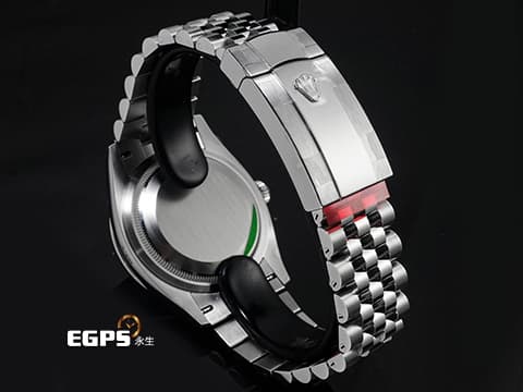 ROLEX 勞力士 Datejust 36 蠔式日誌型 126284RBR&nbsp;DJ36 不鏽鋼&amp;18K白金材質 薄荷綠色面盤&nbsp;2025年新式保卡 紀念型（Jubilee）五銖錶帶 保有原廠膠膜&nbsp;自動上鍊 36mm