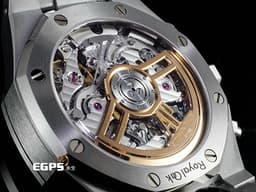Audemars Piguet 愛彼 AP錶 Royal Oak 皇家橡樹系列 不鏽鋼材質 26240ST 飛返計時功能 <font color="#F8F8FF">26240ST.OO.1320ST.07 銀色調面盤 </font><font color="#FF0000">2025年新式保卡&nbsp;</font>自動上鍊&nbsp;41mm