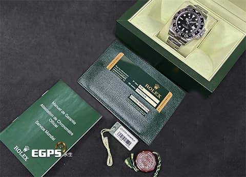 ROLEX 勞力士 GMT-Master II 蠔式 格林威治型 116710LN  經典綠色GMT指針&nbsp;兩地時區 陶瓷圈 不鏽鋼材質 自動上鏈 40mm