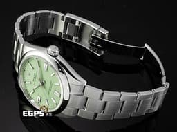 ROLEX 勞力士 Oyster Perpetual 41 蠔式恆動型 134300 <font color="#c4fdcd">2025年最新款最新色 開心果綠色噴漆面盤</font> 經典 OP41 不鏽鋼材質 <font color="#FF0000">2025年保卡</font>&nbsp;自動上鍊 41mm