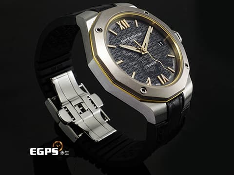 BAUME &amp; MERCIER 名仕 Riviera M0A10785 不鏽鋼材質 蛇年特別版 蛇形圖案花紋面盤 2025年保卡 全球限量200支&nbsp;自動上鏈 39mm