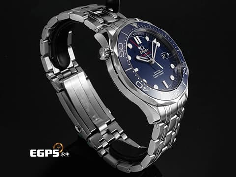 OMEGA 歐米茄 Seamaster Diver 300 經典 海馬 21230412003001 212.30.41.20.03.001&nbsp;不鏽鋼材質&nbsp;藍色陶瓷波面盤、藍色陶瓷單向旋轉錶圈&nbsp;同軸擒縱&nbsp;排氦氣閥 潛水錶 自動上鍊 41mm