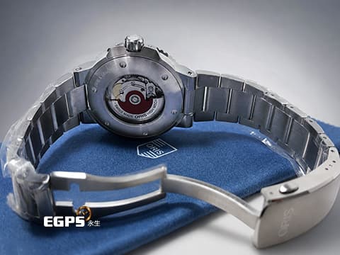 ORIS豪利時 Oris Aquis Date x Bracenet特別版 0173377304137 獨一無二的綠色萬花筒紋理 每支紋路皆不同 海洋保護聯名款 原廠膠膜全新未拆封&nbsp;不鏽鋼材質 2025年保單 潛水錶 自動上鍊 43.5mm