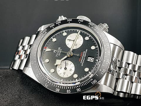 TUDOR 帝舵 Heritage Black Bay Chrono 79360 碧灣 M79360N-0013 計時碼錶 2025年保單 熱門搶手黑熊貓面盤 MT5813自製機芯 自動上鍊 41mm