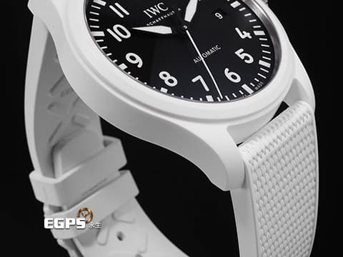 IWC 萬國錶 Pilot's Top Gun 飛行員 海軍空戰部隊 TOP GUN「太浩湖」特別版 IW328104 白色陶瓷材質 5日動力儲存 2023年保單 自動上鍊 41mm