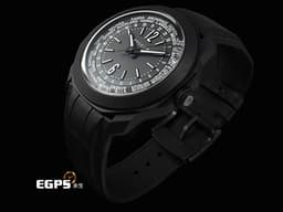 BVLGARI 寶格麗 Bulgari Octo Roma 103764 黑色DLC塗層不鏽鋼材質&nbsp;<font color="#05f0f0">霧面黑色巴黎釘紋錶盤 世界時區、24 時區顯示與 24 小時顯示功能</font>&nbsp; <font color="#FF0000">2026年保卡 快拆錶帶</font>&nbsp;自動上鍊 41mm
