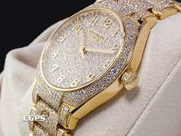 PATEK PHILIPPE  百達翡麗 PP Twenty~4 7300/1450R-001 18K玫瑰金材質 <font color="#05f0f0">滿天星鑽石面盤 原鑲鑲嵌3,238顆鑽石（共約17.21克拉）</font><font color="#ff0000">2021年保單 僅試戴收藏 一手錶未整理 新錶訂價：14,043,000元</font>&nbsp;自動上鏈 36mm