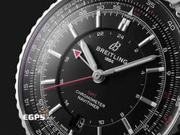 BREITLING 百年靈 Navitimer 41 航空計時系列 A17329 A17329161C1A1 不鏽鋼材質 <font color="#70cce1">藍色太陽紋面盤</font> <font color="#FF0000">經典環形飛行滑尺 2025年保單</font> 自動上鍊 41mm