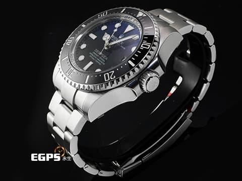 ROLEX 勞力士 Deepsea D-Blue 蠔式 海使者 136660 DB 深海 水鬼王 漸層藍面盤 136660DB 不鏽鋼材質 陶瓷錶圈 2026年保卡 保有原廠膠膜&nbsp;自動上鍊 44mm