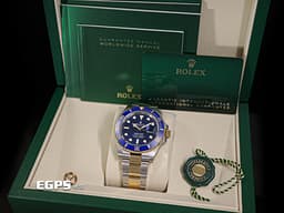ROLEX 勞力士 Submariner 潛航者 126613LB 陶瓷框 126613 半金款 <font color="#47a5d3">藍水鬼</font> <font color="#FF0000">2025年保卡 3235新機芯</font> 潛水錶 自動上鍊 41mm