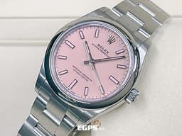 ROLEX 勞力士 Oyster Perpetual 31 經典 蠔式恆動型 277200 <font color="#fdddeb">&nbsp;糖果粉色漆面盤</font>&nbsp;OP31 不鏽鋼 <font color="#FF0000">2025年停產款 糖果粉 2025年保卡 保有大部分原廠膠膜</font>&nbsp;自動上鍊 31mm