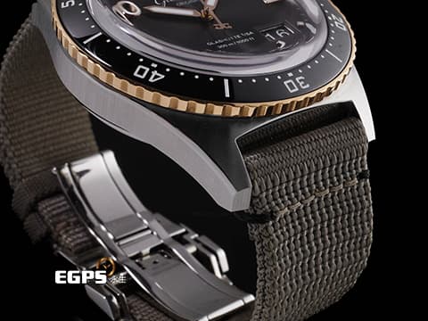 Glashutte Original 格拉蘇蒂 SeaQ Panorama Date 1-36-13-04-91-34 18K玫瑰金材質 半金款&nbsp;經典大日期窗&nbsp;2023年12月保卡&nbsp;自動上鍊 43.2mm