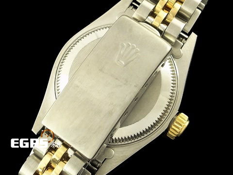ROLEX 勞力士 Lady-Datejust 69173 <font color="#ffff00">金色紀念面盤 原廠鑽石時標</font> <font color="#ff0000">台灣公司貨 配件齊全</font> 自動上鍊 26mm