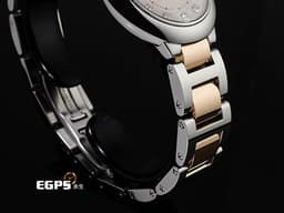 CARTIER 卡地亞 Ballon Bleu 藍氣球 WE902030 18K玫瑰金材質 半金款 <font color="#05f0f0">原廠鑲嵌鑽石時標&nbsp;銀白色雕紋錶盤</font>&nbsp;石英機芯 28.6mm