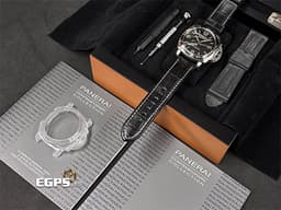 PANERAI 沛納海 Luminor Marina PAM00312 三日鍊 PAM312  <font color="#c6fbd3">經典三明治面盤</font><font color="#EA7500"> </font> 小秒針 三日鍊&nbsp;<font color="#FF0000">絕版經典透明錶背款 </font> 自動上鍊 44mm