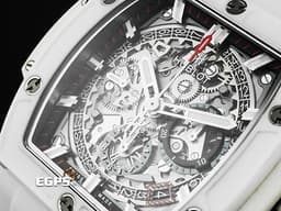 HUBLOT 宇舶 Spirit of Big Bang White Ceramic 大爆炸 靈魂系列 641.HX.0173.LR <font color="#05f0f0">白色陶瓷材質錶殼</font>&nbsp;計時碼表 酒桶型 <font color="#FF0000">2020年卡&nbsp;</font>自動上鍊 42mm