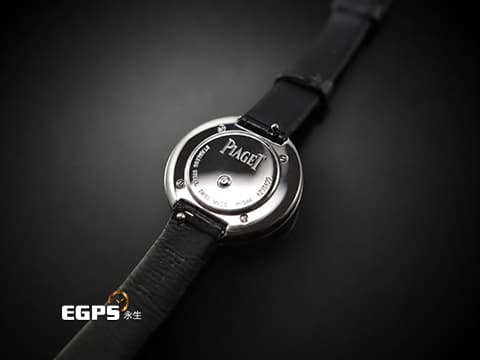 PIAGET 伯爵 Possession系列 G0A43080 不鏽鋼 銀灰色系面盤&nbsp;圓點鑽石時標 旋轉式錶圈&nbsp;2021年保卡 石英機芯&nbsp;29mm