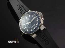 ORIS 豪利時 Aquis Maldives Limited Edition 01 643 7654 7185-Set RS<font color="#84C1FF">&nbsp;</font>鈦合金材質 <font color="#0582f5">藍色陶瓷錶圈</font>&nbsp;<font color="#ff0000">2026年保卡 台灣公司貨 馬爾地夫限量版 限量2000支</font>&nbsp;自動上鍊 43mm