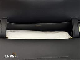 HERMES 愛馬仕 Halzan Mini 22cm 牛皮<font color="#fafa01">金釦</font>手提/斜背兩用包(Noir黑)<font color="#ff0000"> K刻</font>