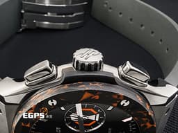 HUBLOT 宇舶 Classic Fusion Chronograph 經典融合 541.NQ.1470.RX.UEL26 <font color="#eb820a">橘色玻璃纖維錶圈 UEFA EuropaLeague 官方授權限量版 鈦金屬材質錶殼</font>&nbsp;計時碼錶 <font color="#FF0000">2026年保單 全球限量50只</font> 自動上鍊 42mm