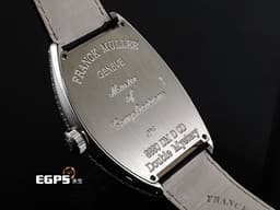 Franck Muller FM 法蘭穆勒 FM DOUBLE MYSTERY 雙重神秘 8880 DM D CD 酒桶型 18K白金材質 <font color="#05f0f0">原廠鑲嵌鑽石錶殼、滿天星面盤</font>&nbsp;黑色立體經典阿拉伯數字時標 自動上鏈 44x54mm