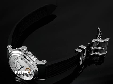 BREGUET 寶璣 Marine Big Date 5817ST/12/5V8&nbsp;不鏽鋼材質 大日期窗 銀白色放射狀扭索紋面盤&nbsp;已回原廠洗油保養延長兩年保固至2027年6月 台灣公司貨 潛水錶 自動上鏈 39mm