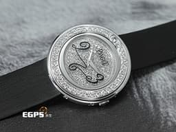 PIAGET 伯爵 Possession系列 P10402&nbsp;<font color="#FF0000">精鑲滿天星鑽石面盤、精鑲可旋轉鑲鑽錶圈</font>&nbsp;18K白金錶殼 石英機芯 29mm