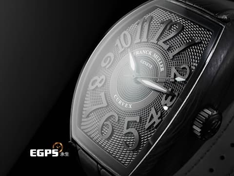 FRANCK MULLER 法蘭穆勒 Curvex CX CX36 酒桶型 碳纖維材質 三維曲線黑色面盤 2025年保單 自動上鏈&nbsp;36.5 x 52.65 mm