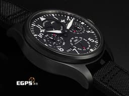 IWC 萬國錶 Big Pilot 大飛行員 IW502902 七日鍊 黑陶瓷材質&nbsp;<font color="#FF0000">經典南北月相 萬年曆、四位數字年份顯示</font><font color="#0000E3">&nbsp;海軍空戰部隊圖案錶背&nbsp;</font>自動上鍊 48.6mm