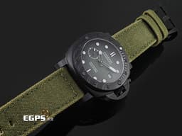 PANERAI 沛納海 Submersible Marina Carbotech PAM01698&nbsp;PAM1698 碳纖維材質 <font color="#bde6a7">漸層啞光綠色粒紋面盤</font><span style="font-size: 10pt;">&nbsp;</span><font color="#FF0000" style="font-size: 10pt;">2026年保卡</font><span style="font-size: 10pt;">&nbsp;自動上鍊 44mm</span>
