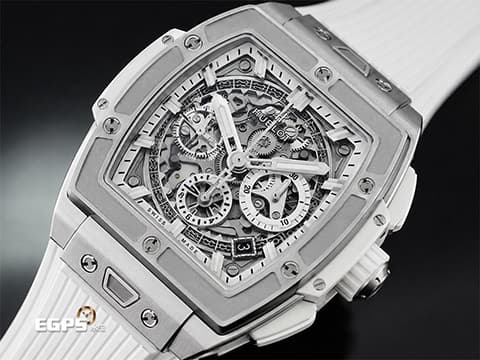 Hublot宇舶 SPIRIT OF BIG BANG 大爆炸 642.NE.2010.RW&nbsp;極致輕薄鈦金屬材質 鏤空面盤 鏤空日期窗數字環 全鈦金屬噴砂錶圈&nbsp;2026年電子保單&nbsp;自動上鍊 42mm