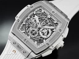 Hublot宇舶 SPIRIT OF BIG BANG 大爆炸 642.NE.2010.RW&nbsp;<font color="#05f0f0">極致輕薄鈦金屬材質 鏤空面盤 鏤空日期窗數字環 全鈦金屬噴砂錶圈&nbsp;</font><font color="#ff0000">2026年電子保單</font>&nbsp;自動上鍊 42mm