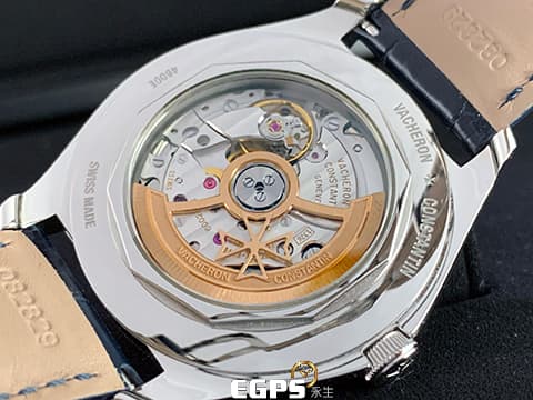 Vacheron Constantin 江詩丹頓 VC Fiftysix 4600E/000A-B487 不鏽鋼材質 皮帶款 經典 復古 最受歡迎的藍色面盤  2023年保單 台灣公司貨 自動上鍊 40mm