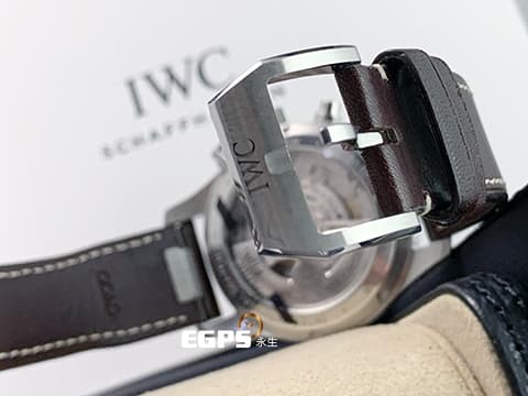 IWC 萬國 Pilot`s Chronograph 41 飛行員 IW388103 計時碼錶 綠色面盤  不鏽鋼 最新EasX-CHANGE錶帶更換系統 2024年保卡 飛行錶 自動上鏈 41mm