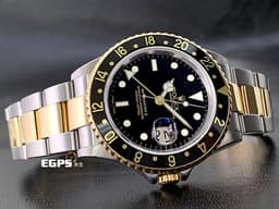 Rolex 勞力士 GMT-Master II 格林威治型 16713 不鏽鋼&amp;18K黃金材質 半金款 兩地時區 自動上鍊 40mm