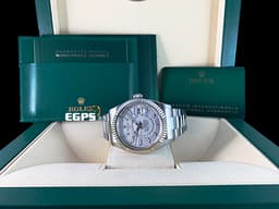 ROLEX 勞力士 Sky-Dweller 天行者 326934 年曆錶 兩地時區 不鏽鋼材質 <font color="#f7f7f7">白色面盤</font>&nbsp;<font color="#FF0000">2021年新式保卡</font>&nbsp;自動腕錶 42mm