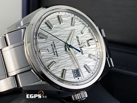 GRAND SEIKO 特級精工 GS 精工 Evolution 9系列 SLGH005 Hi-beat 高振頻 White Birch 白樺樹 以岩手縣精工高級時計工坊的白樺樹森林的木皮為靈感，展現與自然天地共生的永恆 不鏽鋼 2022年保單 自動上鍊 40mm