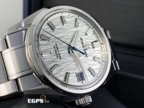 GRAND SEIKO 特級精工 GS 精工 Evolution 9系列 SLGH005 Hi-beat 高振頻 White Birch 白樺樹 以岩手縣精工高級時計工坊的白樺樹森林的木皮為靈感，展現與自然天地共生的永恆 不鏽鋼 2024年保單 自動上鍊 40mm