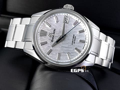 GRAND SEIKO 特級精工 GS 精工 Evolution 9系列 SLGH005 Hi-beat 高振頻 White Birch 白樺樹 以岩手縣精工高級時計工坊的白樺樹森林的木皮為靈感，展現與自然天地共生的永恆 不鏽鋼 2024年保單 自動上鍊 40mm