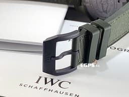 IWC 萬國 Pilot`s Chronograph 飛行員系列 IW389106<font color=#33CCFF>「TOP GUN」海軍空戰部隊</font> 計時碼表 星期、日期顯示 <font color=#6B8E23>綠色陶瓷材質「森林地」特別版</font> 飛行錶 <font color=#FF0000>2022年台灣公司貨</font> 自動上鍊 44.5mm