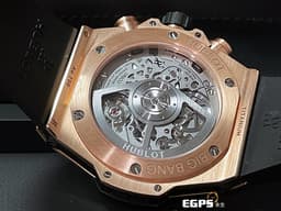 HUBLOT 宇舶 Big Bang Unico King Gold Ceramic 大爆炸 玫瑰金 陶瓷框 計時碼表 441.OM.1181.RX <font color=#ffff00>King Gold 玫瑰金宇舶</font> <font color=#FF0000> 2022年電子保單  大爆炸，飛返計時</font> 自動上鏈 45mm