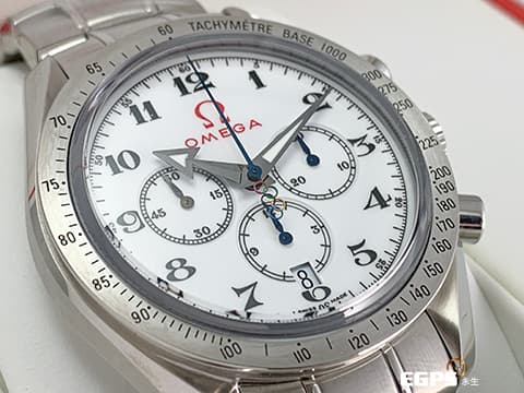 OMEGA 歐米茄 Speedmaster Olympic 超霸 Broad Arrow 32110425004001 經典闊箭指針 計時碼錶 不鏽鋼 奧運特別版 2024年保單  自動上鍊 42mm