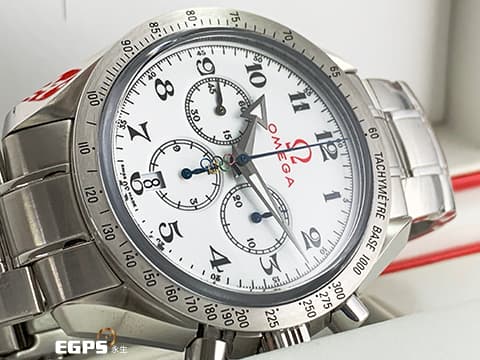 OMEGA 歐米茄 Speedmaster Olympic 超霸 Broad Arrow 32110425004001 經典闊箭指針 計時碼錶 不鏽鋼 奧運特別版 2024年保單  自動上鍊 42mm