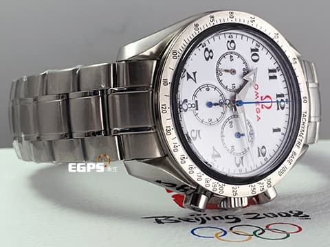 OMEGA 歐米茄 Speedmaster Olympic 超霸 Broad Arrow 32110425004001 經典闊箭指針 計時碼錶 不鏽鋼 奧運特別版 2024年保單  自動上鍊 42mm