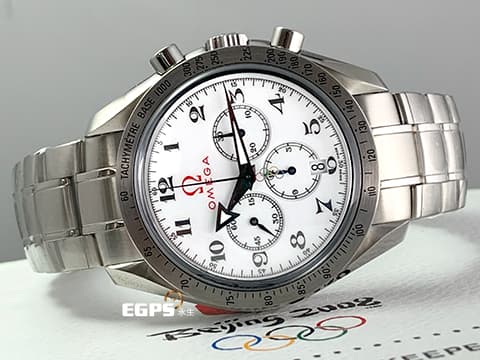 OMEGA 歐米茄 Speedmaster Olympic 超霸 Broad Arrow 32110425004001 經典闊箭指針 計時碼錶 不鏽鋼 奧運特別版 2024年保單  自動上鍊 42mm