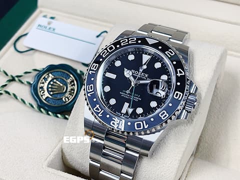 ROLEX 勞力士 GMT-Master II 格林威治型最新款 黑灰雙色圈 126710 GRNR 兩地時間 陶瓷框 2024年保卡 傳承經典復古黑面GMT 搭配優雅黑灰雙色亮面陶瓷框 最先入手~ 壓過全場~ 令人羨慕~ 錯過可惜!!! 自動上鍊 40mm