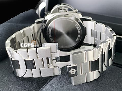 PANERAI 沛納海  LUMINOR DUE PAM01301 不鏽鋼材質 月相顯示 白色太陽放射紋三明治面盤 3日動力儲存 2024年保卡&nbsp;自動上鍊 38mm